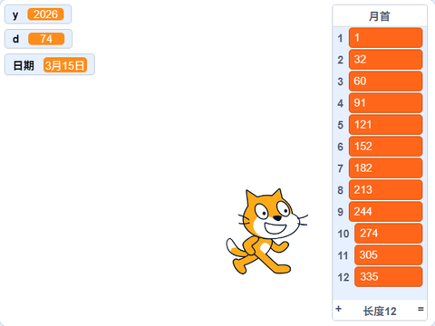小杨的年历舞台效果